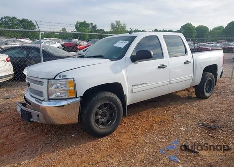 2013 Chevrolet Silverado 1500 Lt из США, поврежденный, VIN 3GCPKSE73DG204089